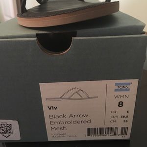 Toms Sandals Black 8